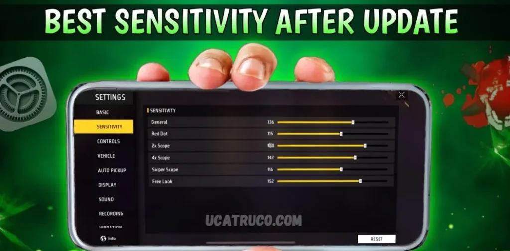 How To Adjust Sensitivity On IOS Devices To Play Free Fire
