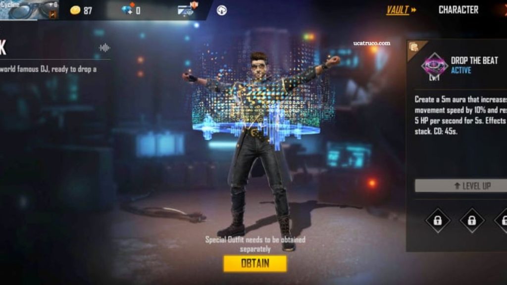 Free Fire Alok Abilities, Skills, and Best