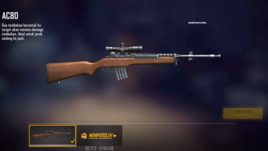 AC80 Gun in Free Fire Full Review, Stats,