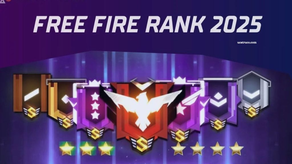 FF Rank List 2025 All Ranks Explained with