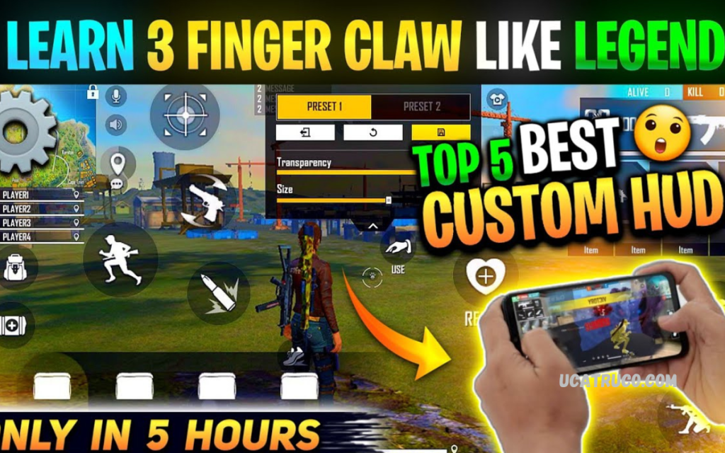 Free Fire 3-Finger Custom HUD Settings for Pro-Level Gameplay Free Fire 3-Finger Custom HUD