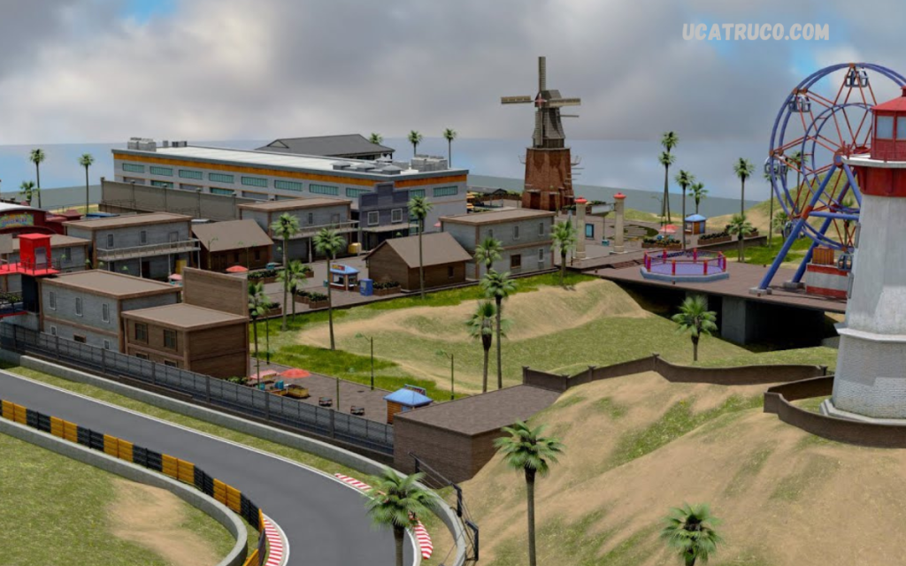 Free Fire Training Ground Background