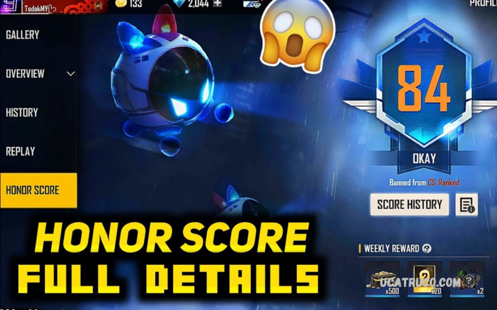 What Is Honor Score in Free Fire and How Does It Work What Is Honor Score in Free Fire and How Does It Work
