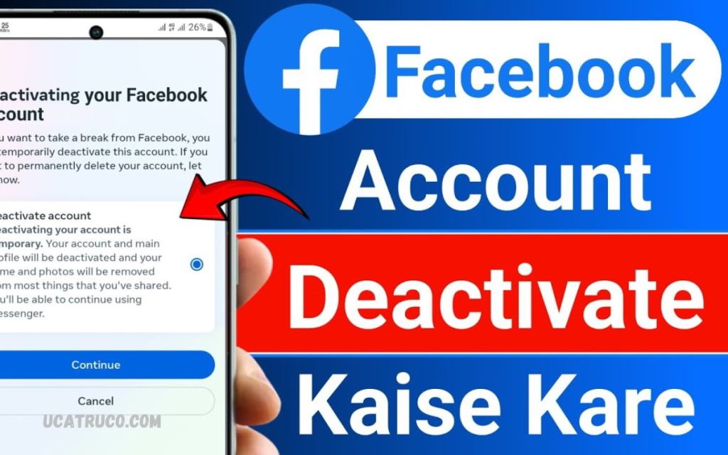 Facebook Account Ko Temporary Ya Permanently Disable Karne Ka Tarik Facebook Account Ko Temporary Ya Permanently Disable Karne Ka Tarik