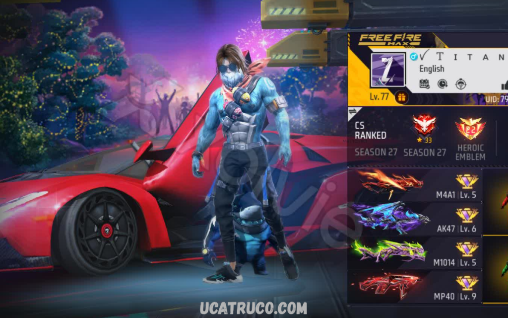 Free Fire Max ID Hack With UID
