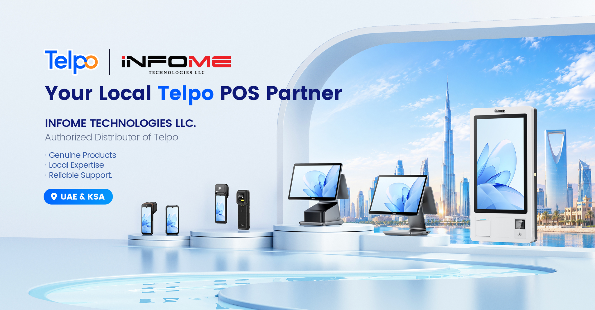 Telpo Expands UAE Market Presence Through Authorized Distributor with InfoME Technologies